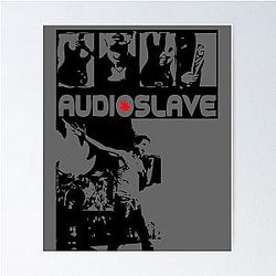 Audioslave 클래식 아트 포스터