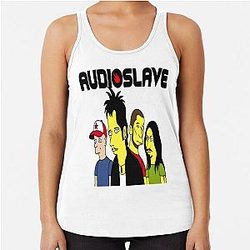 audioslave Rage Against  Racerback Tank Top
