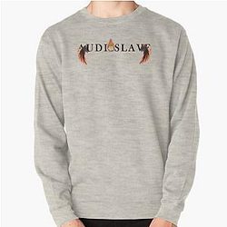AUDIOSLAVE FLAMING WING FIRE  Pullover Sweatshirt