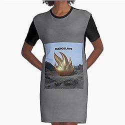 Audioslave Classic Art Graphic T-Shirt Dress