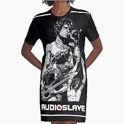 Audioslave Audiomusic Classic T-Shirt Graphic T-Shirt Dress