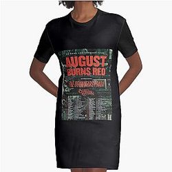 August Burns Red 2023 Tour T-shirt Graphic T-Shirt Dress