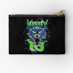 August Burns Red Merch Wolf Guitars Metalcore Band Zipper Pouch