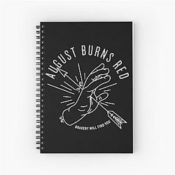 August Burns Red T-Shirt Spiral Notebook