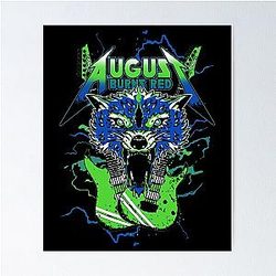 August Burns Red Merch Wolf Guitars Metalcore Band Poster