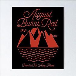 Phantom Anthem August Burns Red Metal Music Poster