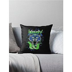 August Burns Red Merch Wolf Guitars Metalcore Band Throw Pillow