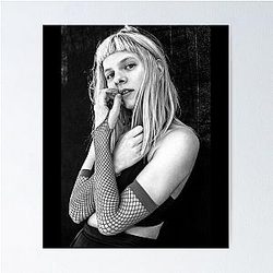 Aurora Aksnes Fishnet Poster