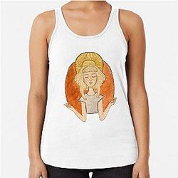 AURORA in peace Racerback Tank Top