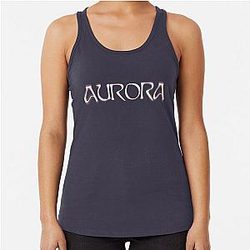 Aurora Pearl Racerback Tank Top