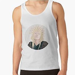 Aurora Aksnes Fan Art Gouache Portrait 'The Gods We Can Touch' Tank Top