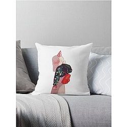 Birthday Aurora  Throw Pillow