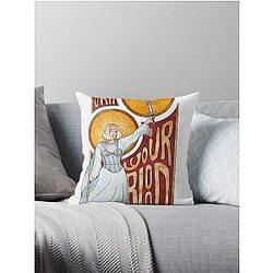Aurora Aksnes Your Blood Throw Pillow