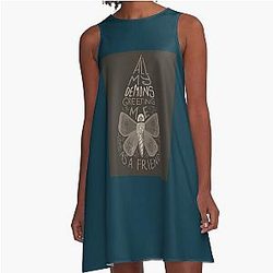 AURORA All my demons Essential A-Line Dress