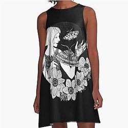 Aurora Aksnes Daydreamer (Aurora Aksnes) A-Line Dress