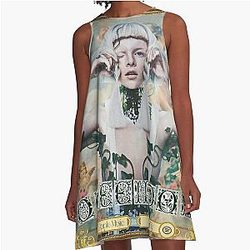 Aurora Aksnes Album Cover A-Line Dress