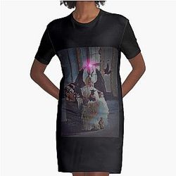 Magic Aurora   Graphic T-Shirt Dress
