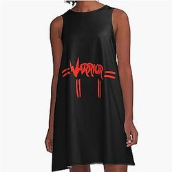Warrior - Aurora   A-Line Dress