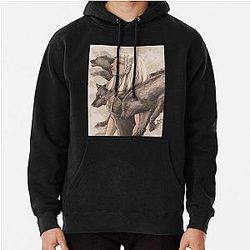 Aurora Running with the Wolves  Pullover Hoodie