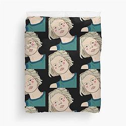 aurora warrior   Duvet Cover