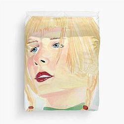 Aurora Aksnes Watercolor Duvet Cover
