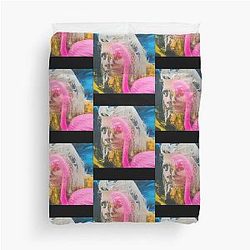 Aurora Glitch   Duvet Cover
