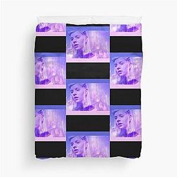 Purple Aurora    Duvet Cover