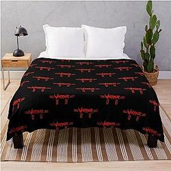 Warrior - Aurora   Throw Blanket