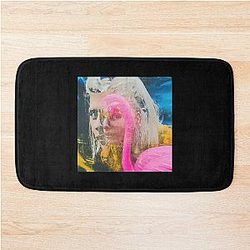 Aurora Glitch   Bath Mat