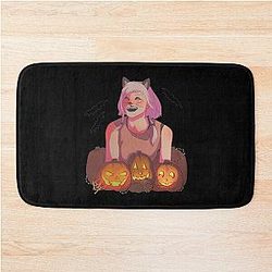 Halloween Aurora   Bath Mat