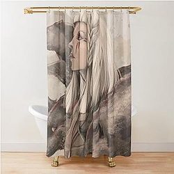 Aurora Running with the Wolves  Shower Curtain
