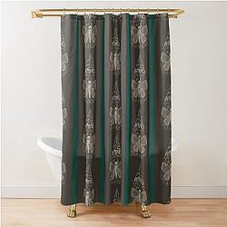 AURORA All my demons Essential Shower Curtain