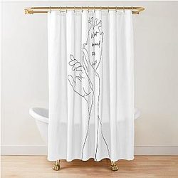 What happened to the heart, AURORA Shower Curtain