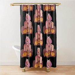 Halloween Aurora   Shower Curtain