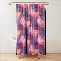 Cosmic Aurora   Shower Curtain