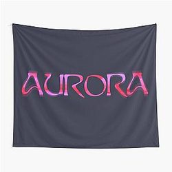 Aurora Red Tapestry