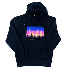 Forest Sunset DTNK1201 Aurora Hoodies