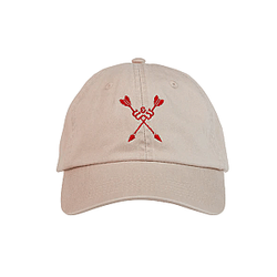Red Crossed Arrows Embroidered LA 2005 Aurora Hats & Caps