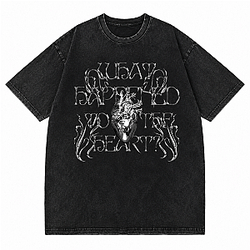 Metallic Y2K LA 2005 Aurora Washed T-Shirts