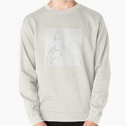 A sketch of aurora the singer  Pullover Sweatshirt