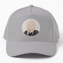 Aurora Aksnes Fan Art Gouache Portrait 'The Gods We Can Touch' Baseball Cap