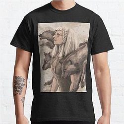 Aurora Running with the Wolves  Classic T-Shirt