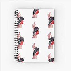 Birthday Aurora  Spiral Notebook