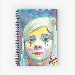 Watercolour AURORA Spiral Notebook
