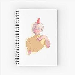 Yellow Aurora  Spiral Notebook