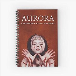 Aurora Poster: A Different Kind of human Spiral Notebook
