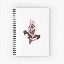 Pinwheel Aurora  Spiral Notebook