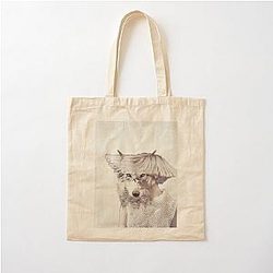 Aurora Wolf Eye   Cotton Tote Bag