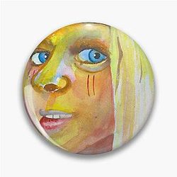 Watercolour AURORA Pin