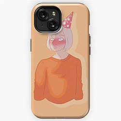 Orange Aurora  iPhone Tough Case